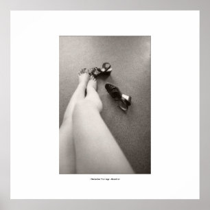 POSTER JE ME SOUVIENS DE TES JAMBES