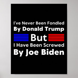 Poster Je N'Ai Jamais Été Fondé Par Donald Trump, Mais Je