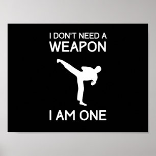 Poster Je n'ai pas besoin d'arme