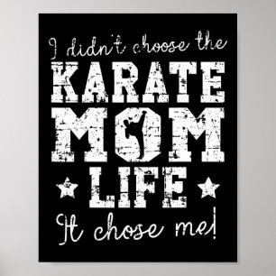 Poster Je n'ai pas choisi la vie de Karate Mom, c'est ell