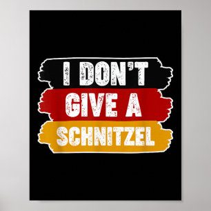 Poster Je Ne Connais Pas En Allemand Allemand Allemagne D