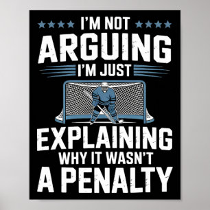 Poster Je ne discute pas, j'explique simplement pourquoi