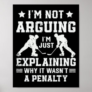 Poster Je ne discute pas, j'explique simplement pourquoi