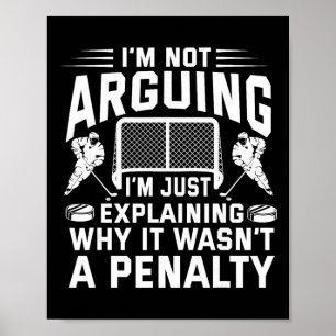 Poster Je ne discute pas, j'explique simplement pourquoi