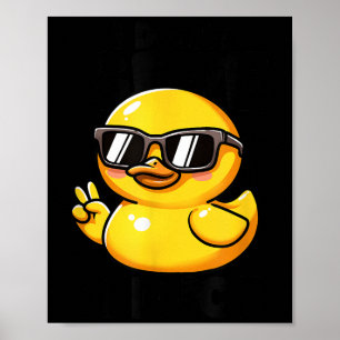Poster Je ne donne pas de cadeau amateur de canard drôle