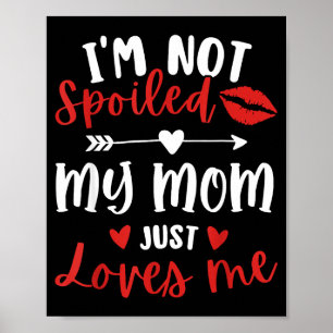 Poster Je ne suis pas silé ma mère m'aime fille fils fami