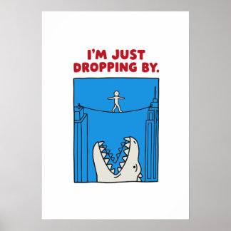 Poster Je passe juste en coup de vent - Punir monstre drô