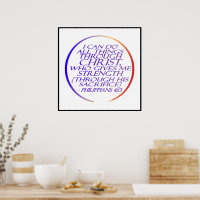 Je peux faire tout par le Christ Bible Verse