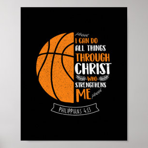 Poster Je peux faire toutes choses par Christ - Joueur de