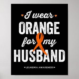 Poster Je Porte De L'Orange Pour Mon Mari