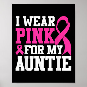 Poster Je Porte Du Rose Pour Ma Tante Sensibilisation Au 