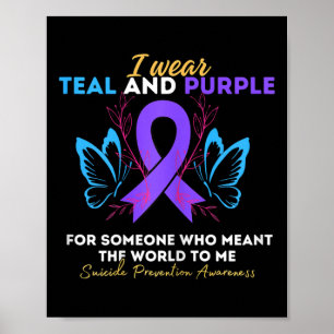 Poster Je Porte Pour Quelqu'Un Qui Veut Que Le Monde Me S