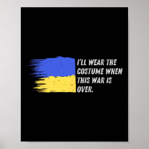 Poster Je porterai le costume quand cette guerre sera fin