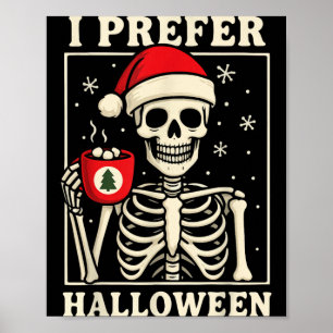 Poster Je préfère Halloween