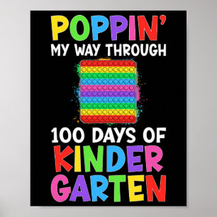 Poster Je Presse Mon Chemin À Travers 100 Jours De Matern
