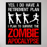 Je Prévois De Survivre À L'Apocalypse Zombie