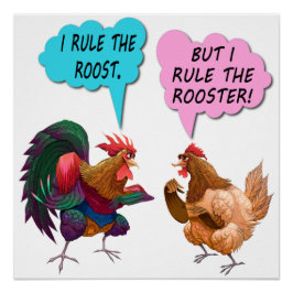 Poster Je règle l'affiche du roost
