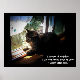 Poster Je rêve de Haiku extérieur