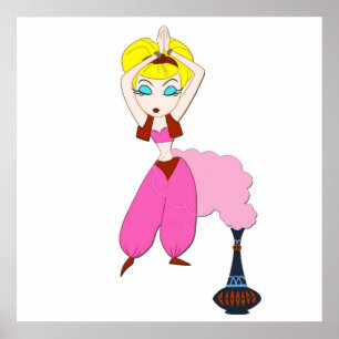 Poster Je rêve de Jeannie