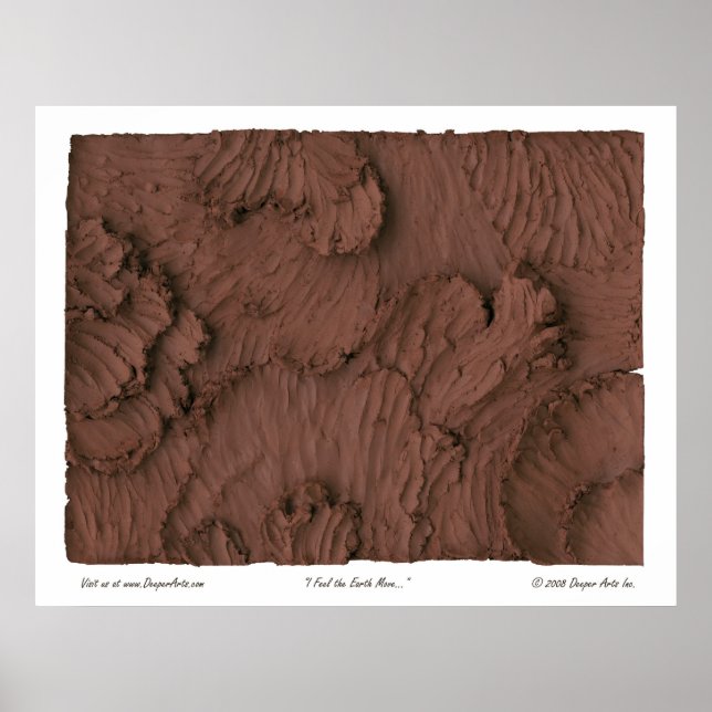 Poster Je sens que la Terre bouge (Devant)