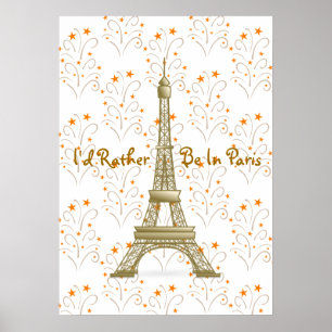 Poster Je serais plutôt dans des rouleaux d'étoiles de