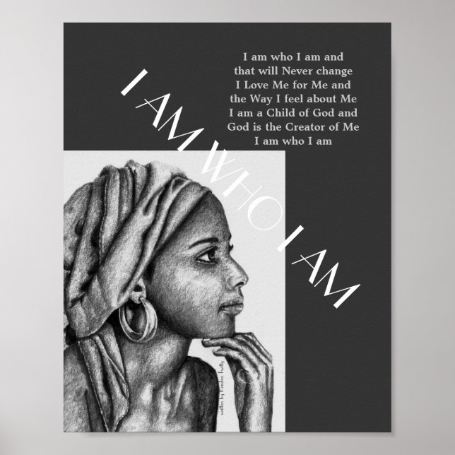 Poster Je suis (Devant)