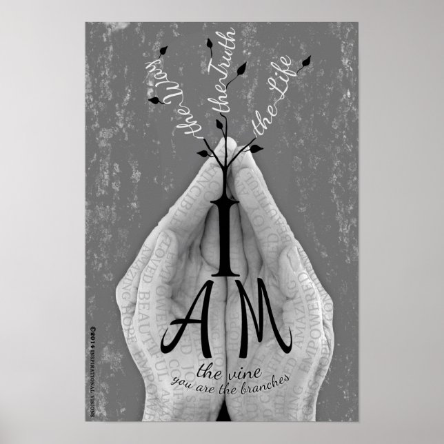 POSTER JE SUIS AFFICHÉ (Devant)