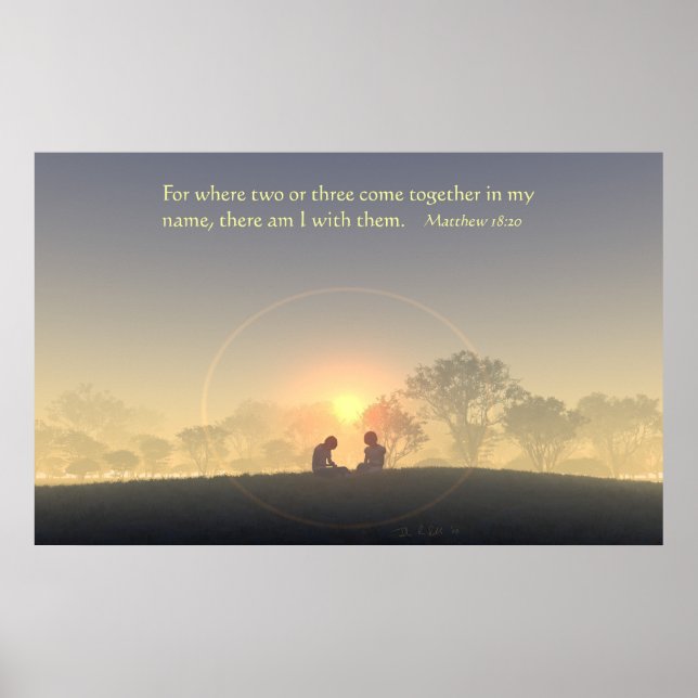 Poster Je suis avec eux (Devant)