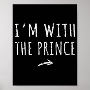 Poster Je suis avec le prince, costume d'Halloween paress