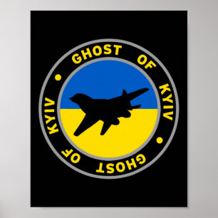 Poster Je suis avec l'Ukraine amant héros de Kiev le fant