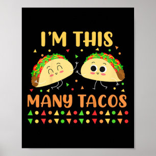 Poster Je suis cette série de Tacos deuxième fête d'anniv