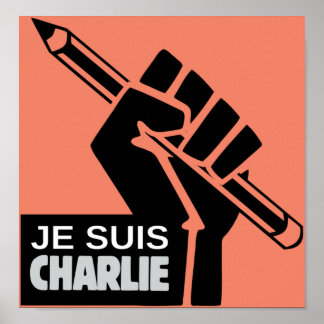 Poster Je suis Charlie