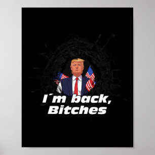 Poster Je suis Ck Trump 2024 Patriotic Take America Ck El
