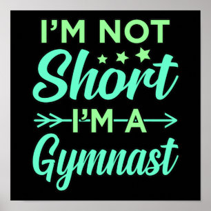 Poster Je suis Gymnaste Gymnastique Gymnastique Gymnastiq