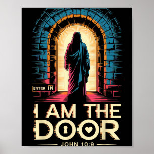 Poster Je Suis La Porte Christian Streetwear Esthétique J