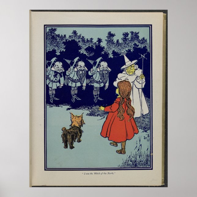 Poster Je suis la sorcière du Nord (Devant)