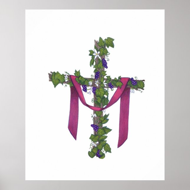 Poster Je suis la vigne (Devant)