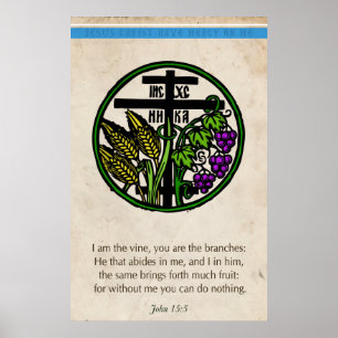 Poster Je suis la vigne