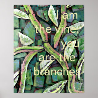 Poster Je suis la vigne