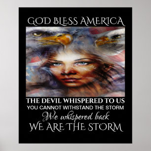 Poster Je Suis L'Affiche De La Tempête