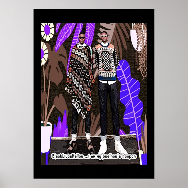 Poster Je suis le gardien de mon frère (Devant)