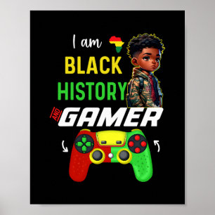 Poster Je suis le joueur du Mois de l'histoire des Noirs