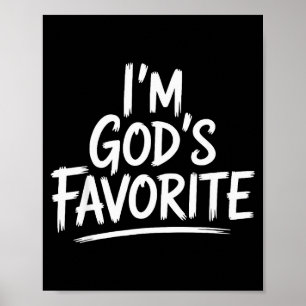 Poster Je suis l'église religieuse chrétienne préférée de