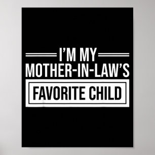 Poster Je suis l'enfant préféré de ma belle-mère Drôle de