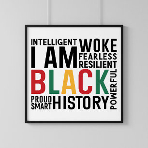Poster Je suis Noir