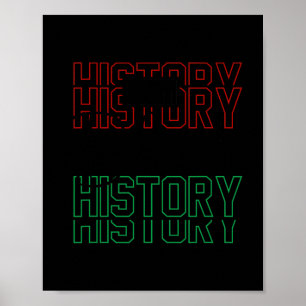 Poster Je Suis Noir Histoire Chemise Noir Histoire Mois A