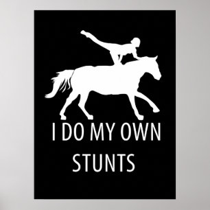 Poster Je Suis Propre Stunts Vaulting Horseriing