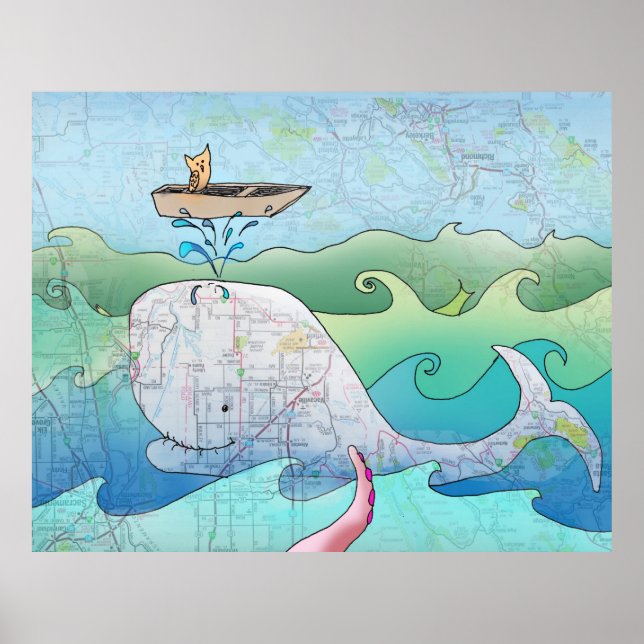 Poster Je suis sur un bateau (Devant)