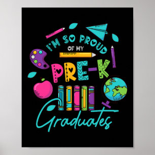 Poster Je Suis Tellement Fier De Mes Diplômés D'Études Pr