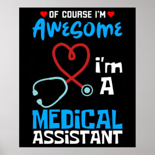 Poster Je suis un assistant Médicale